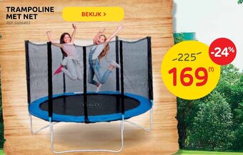 Brico Trampoline Met Net aanbieding