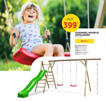 Brico Schommel Noortje Appelgroen aanbieding