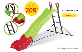 Brico Glijbaan Halvar aanbieding