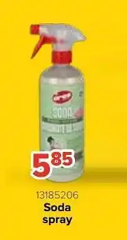 Soda spray
