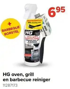 Hg oven, grill en barbecue reiniger