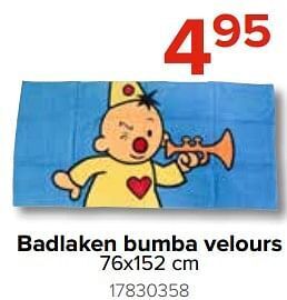 Badlaken bumba velours