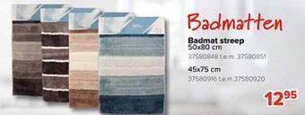 Badmat streep