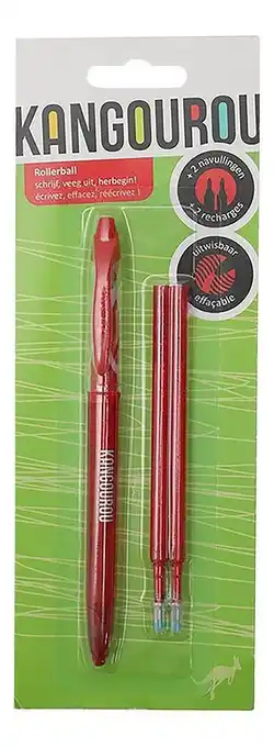Dreamland Kangourou rollerball + 2 navullingen rood aanbieding