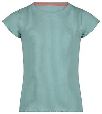 HEMA Kinder T-shirt Rib Groen (groen)