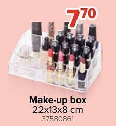 Euroshop Make-up box aanbieding