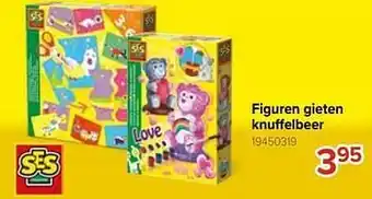 Figuren gieten knuffelbeer
