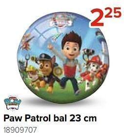 Euroshop Paw patrol bal aanbieding