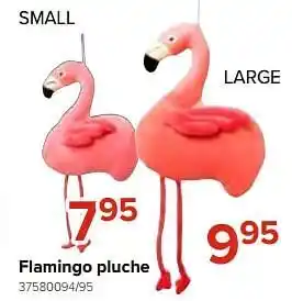 Euroshop Flamingo pluche aanbieding