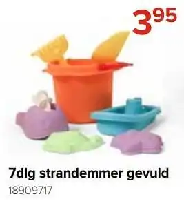 7dlg strandemmer gevuld