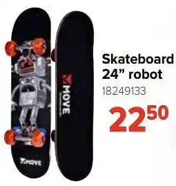 Euroshop Skateboard 24`` robot aanbieding