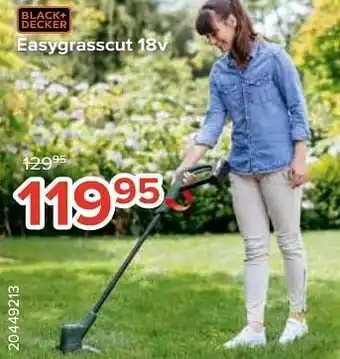 Black + decker easygrasscut 18v
