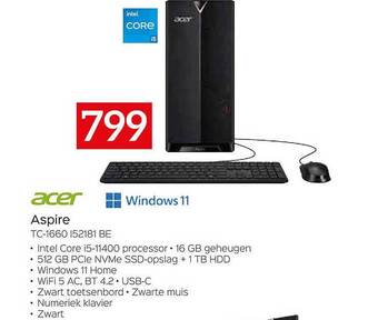 Selexion Acer Aspire aanbieding