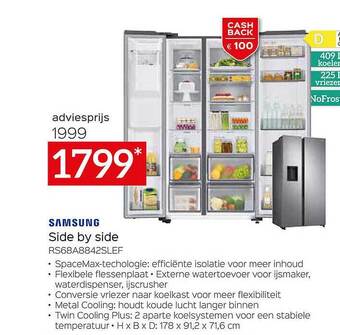 Selexion Samsung Side By Side aanbieding