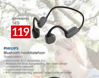 Selexion Philips Bluetooth Hoofdtelefoon aanbieding