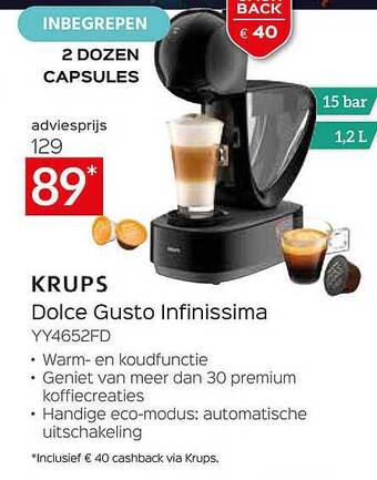 Krups Dolce Gusto Infinissima