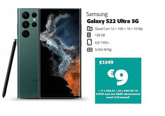 Base Samsung Galaxy S22 Ultra 5g aanbieding