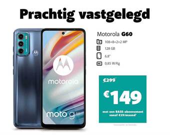 Base Motorola G60 aanbieding