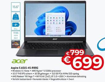 Exellent Acer Aspire 5 aanbieding