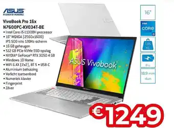 Exellent Asus Vivobook Pro 16x aanbieding