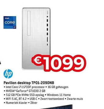 Exellent Hp Pavilion Desktop aanbieding