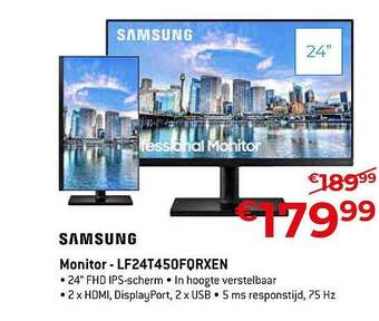 Exellent Samsung Monitor aanbieding
