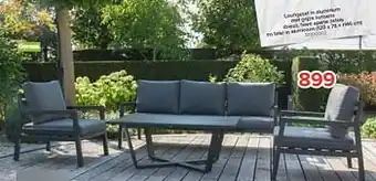 Euroshop Gerona loungeset aanbieding