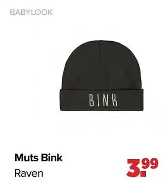 Baby-Dump Muts bink aanbieding
