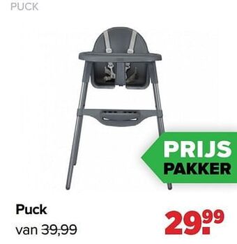 Baby-Dump Puck aanbieding