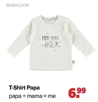 Baby-Dump T-shirt papa aanbieding