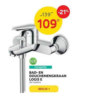 Brico Bad En Douchemengkraan Logis E aanbieding