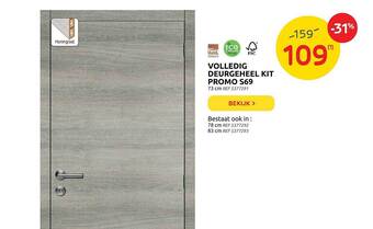 Deurgeheel Kit Promo S69
