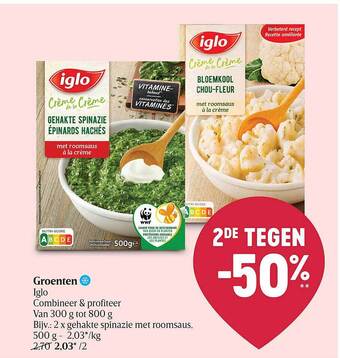 Delhaize Groenten aanbieding