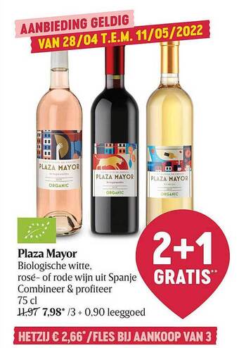 Delhaize Plaza Mayor aanbieding