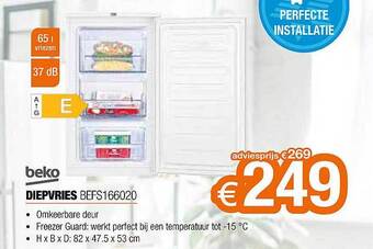 Expert Beko Diepvries aanbieding