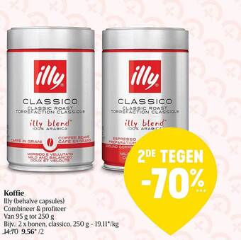 Delhaize Koffie Illy aanbieding