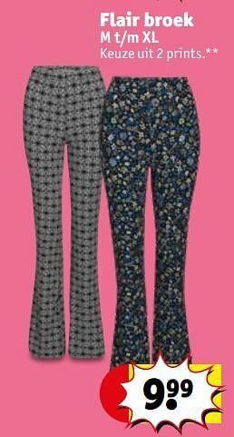 Kruidvat Flair broek aanbieding