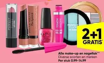 Big Bazar Alle make-up en nagellak aanbieding
