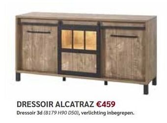 Crack Dressoir alcatraz aanbieding