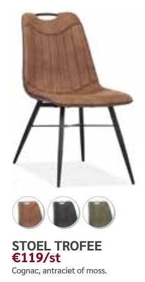 Crack Stoel trofee aanbieding