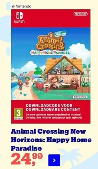 Bol.com Animal crossing new horizons: happy home paradise aanbieding