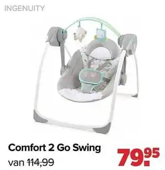 Baby-Dump Ingenuity comfort 2 go swing aanbieding