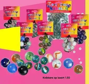 Knikkers op kaart