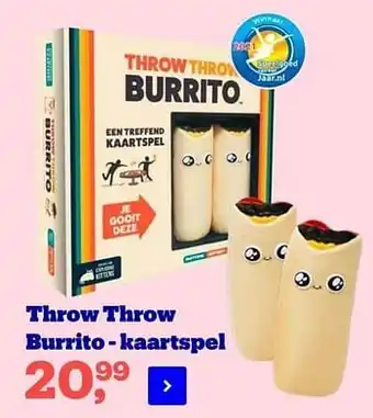 Throw throw burrito - kaartspel