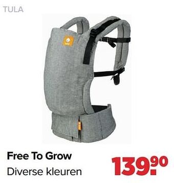 Baby-Dump Tula free to grow aanbieding