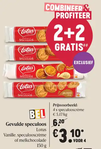 Delhaize Gevulde speculoos aanbieding