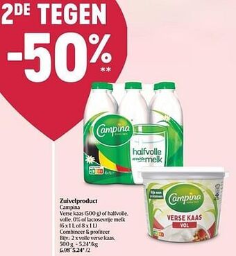 Delhaize Volle verse kaas aanbieding