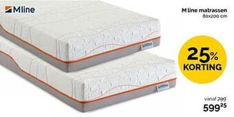Beter Bed M line matrassen aanbieding