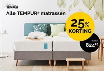 Alle tempur matrassen