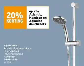 GAMMA Atlantic, Handson en Aqualino douchesets aanbieding